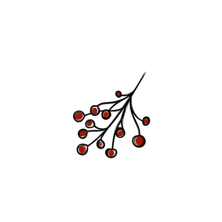 freehand sketch of a glass of latte coffee with creamy foam. Coffee sticker templateの写真素材