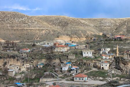 GÃ¶reme Landscape: Looking at a traditional old Anatolian town in Turkey