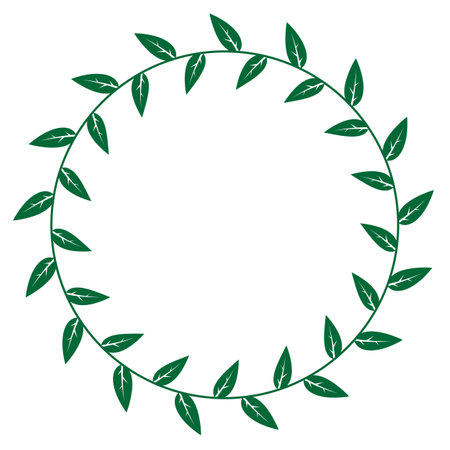 Hand drawn floral frames with flowers, branch and leaves. Wreath. Elegant logo template. Vector illustration for labels, branding business identity, wedding invitationのイラスト素材