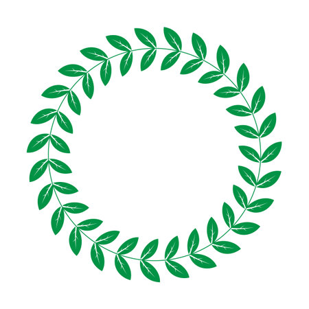 Hand drawn floral frames with flowers, branch and leaves. Wreath. Elegant logo template. Vector illustration for labels, branding business identity, wedding invitationのイラスト素材
