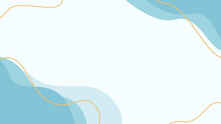 blue liquid fluid abstrack backgroundのイラスト素材
