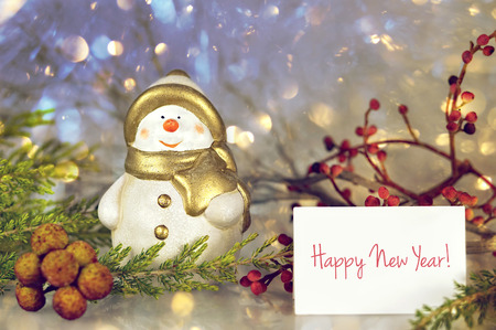 Happy New Yearの写真素材