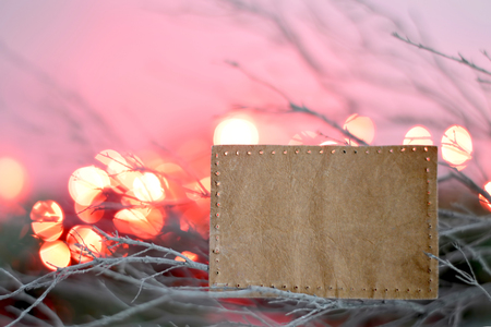 Blank greeting cardの写真素材