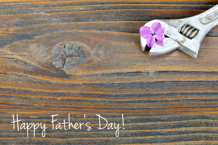 Happy Fathers Day cardの写真素材