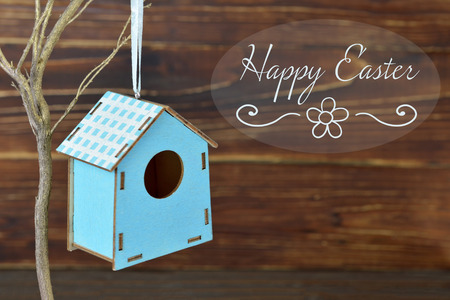 Happy Easter cardの写真素材