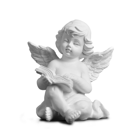 Angel isolated on white backgroundの写真素材