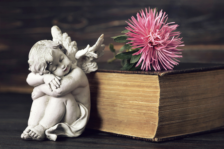 Little angel sleepingの写真素材