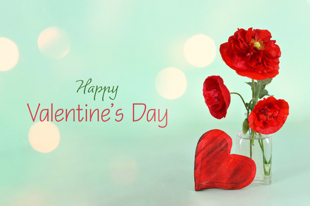 Happy Valentines Day. Valentines Day cardの写真素材