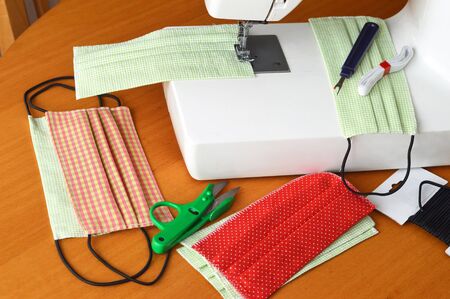 Sewing protective cotton medical mask