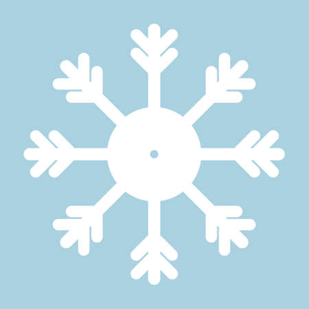vector snowflake iconのイラスト素材
