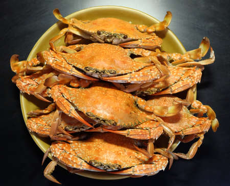 Grilled Crabsの写真素材