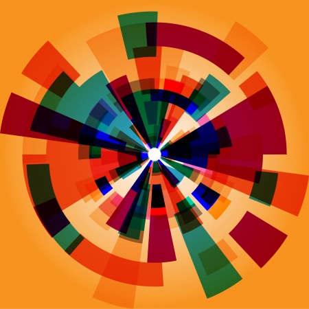 an abstract block background in different coloursのイラスト素材