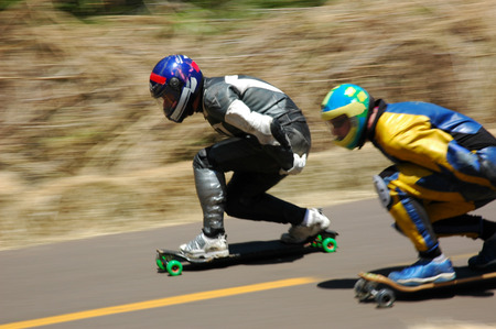 championship of Speed skatingの写真素材