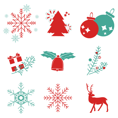 Christmas icon  EPS10 vector file organized in layers for easy editing. for graphic design and websiteのイラスト素材