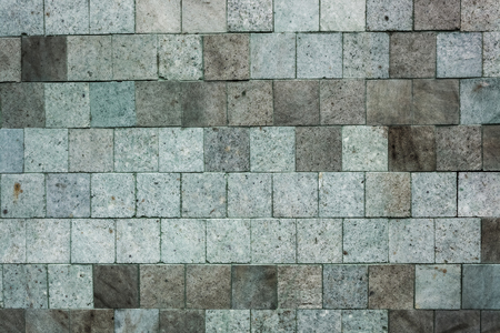 Green mosaics texture close upの写真素材