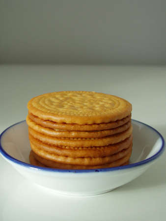 The biscuit of yellow from south Chinaの写真素材