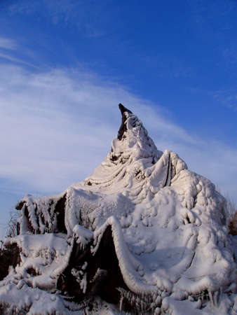 The snow world is from Haerbin of Chinaの写真素材