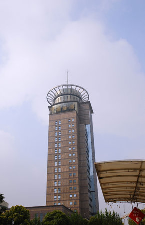 This is a modern building in the south of China.