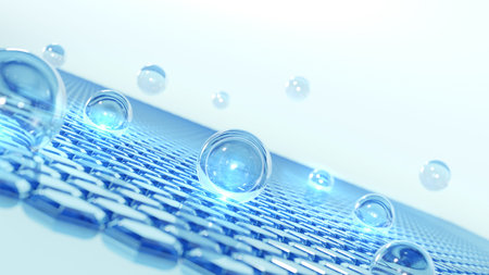 3D cosmetic Magic Blue serum moisturizes and closes up sagging skin cells. Modern moisturizers are...