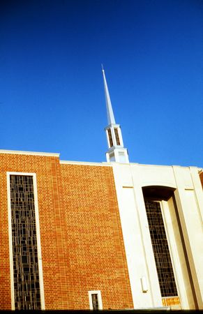 Late day Chapelの写真素材