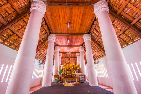 Buddha Watnakhonchum at Phichit Thailand.のeditorial素材