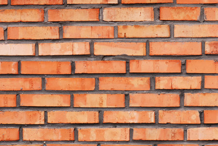 Red brick wall