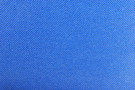 Blue nylon texture in close-up