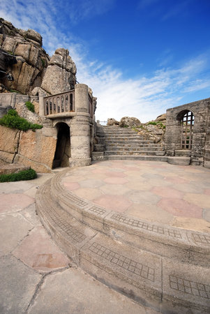 Minack theatre in Cornwall, England