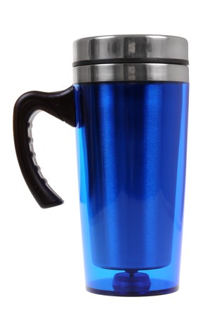 Flask isolated on white backgroundの写真素材