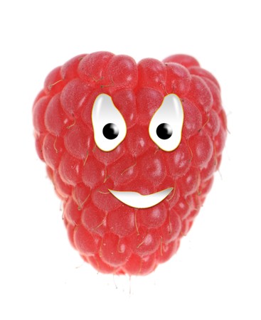 Happy food series - raspberryの写真素材