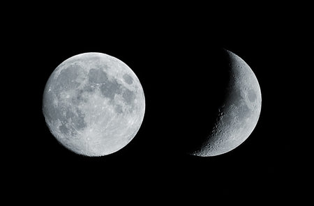 Two moon phases
