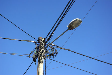 Power pole の写真素材