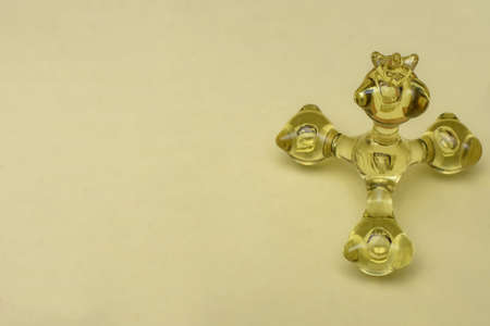 massager for back massage on a light background close-upの写真素材