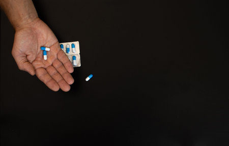 mens palms and pills. pills in the package.