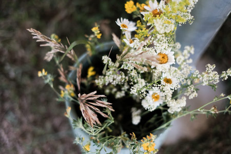 Natural spiritual decoration setting for relaxing mood.