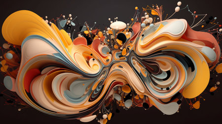 Abstract Biomorphic Art 8の素材