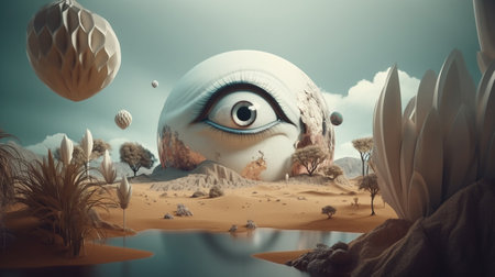 Surrealistic Vision Compositionの素材