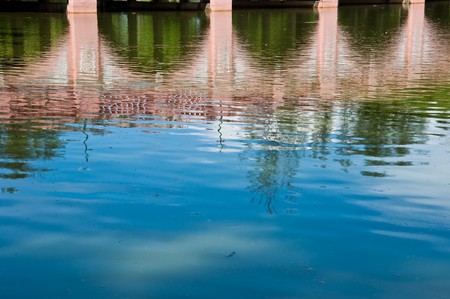 bridge@Phuket town Thailandの写真素材