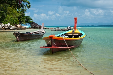 Beach of Thailandの写真素材