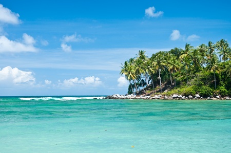 Beach of Thailandの写真素材