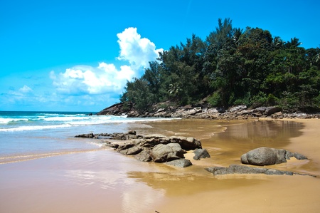 Beach of Thailandの写真素材