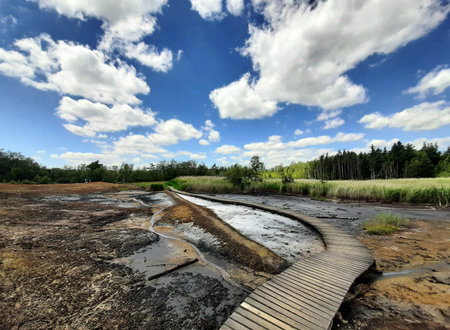 Soos national nature reserve near Frantiskovy lazne, Czech Republic.