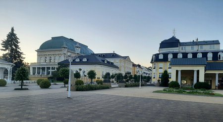Spa Frantiskovy Lazne, Czech Republic.のeditorial素材