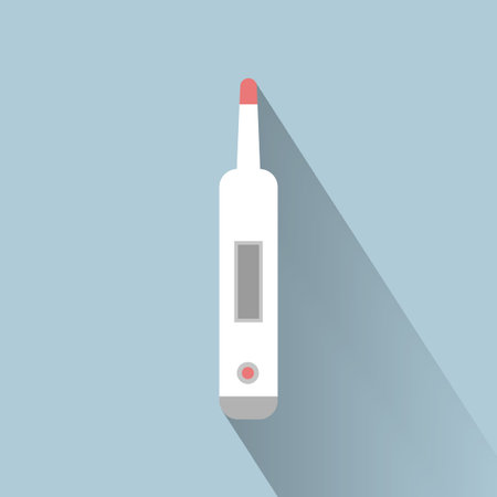Thermometer icon. Modern thermometer. flat design. vectorのイラスト素材