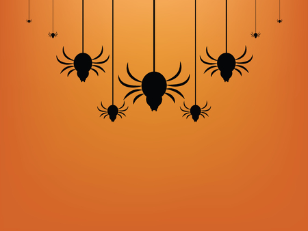 Halloween vector backgroundのイラスト素材