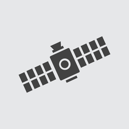 Satellite icon illustration isolatedのイラスト素材