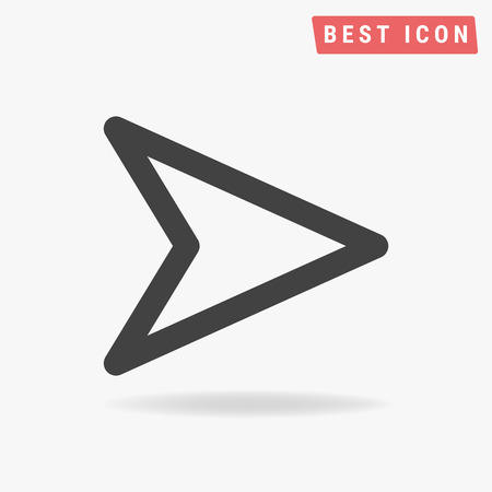 Arrow navigator iconのイラスト素材