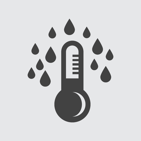 Thermometer Icon Vector.のイラスト素材