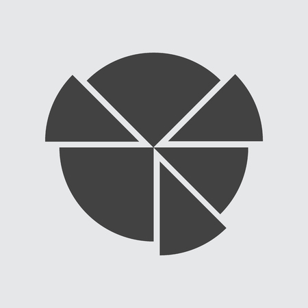 Pie Chart Iconのイラスト素材