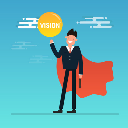 Super Businessmanのイラスト素材